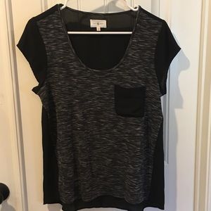 Women’s black casual top